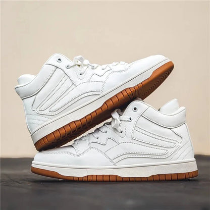Julian | Luxe Leather Basketball Sneakers