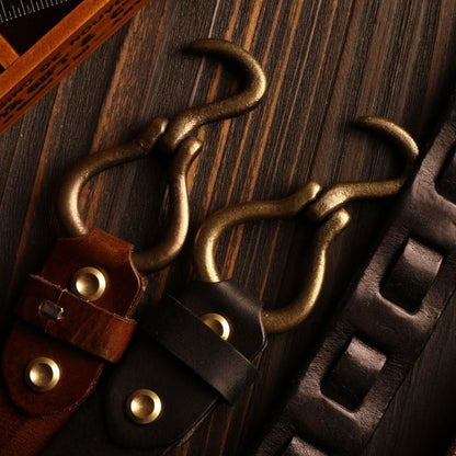 Julian | Luxe Cowhide Hook Belt