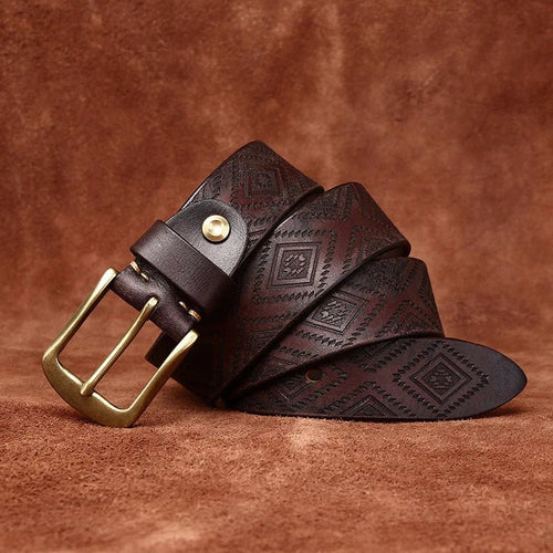Freya | Luxe Tribal Leather Belt