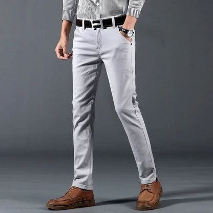 Finnian | Tailored Cotton Dress Trousers