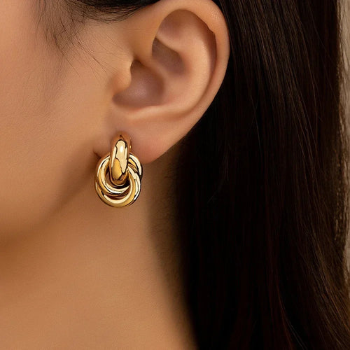 Sienna | Elegant Knot Earrings