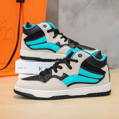 Julian | Luxe Leather Basketball Sneakers