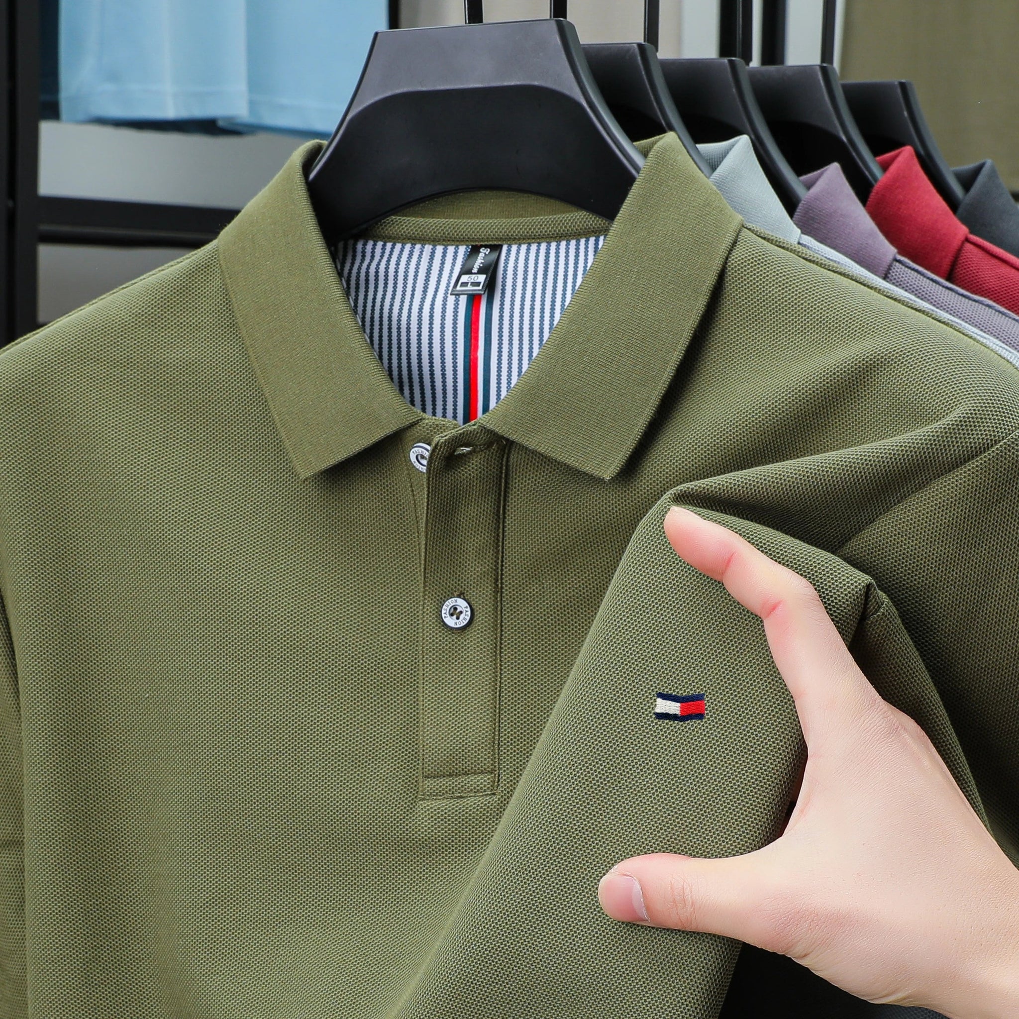 Leon | Premium Cotton Polo Shirt
