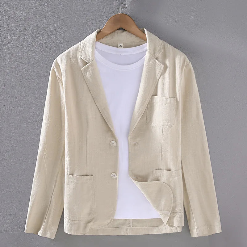Jasper | Luxe Cotton-Linen Blazer