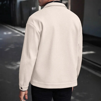 Ignatius | Tailored Wool Button-Up Jacket