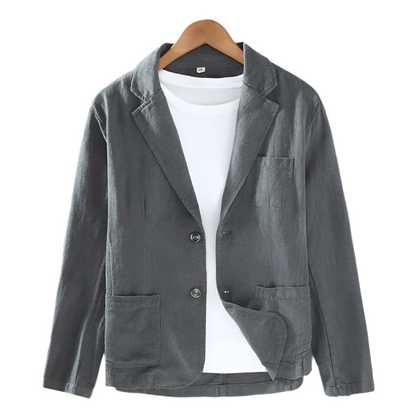 Jasper | Luxe Cotton-Linen Blazer