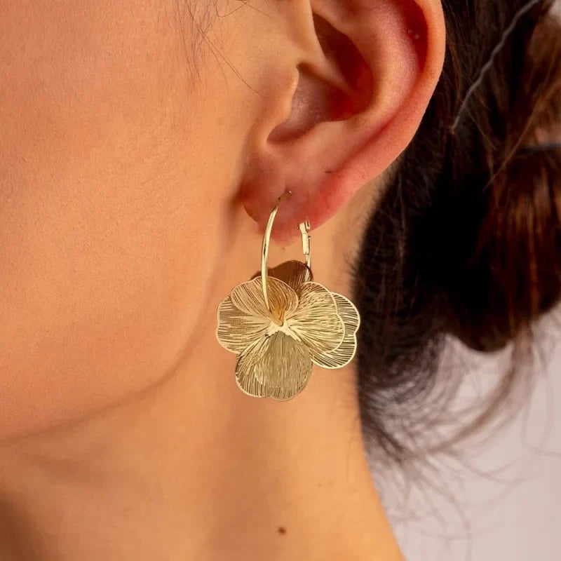 Sidonie | Elegant Floral Earrings