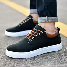 Cormac | Premium Canvas & Leather Orthopedic Sneakers