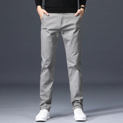 Octavian | Tailored Slim-Fit Cotton Trousers