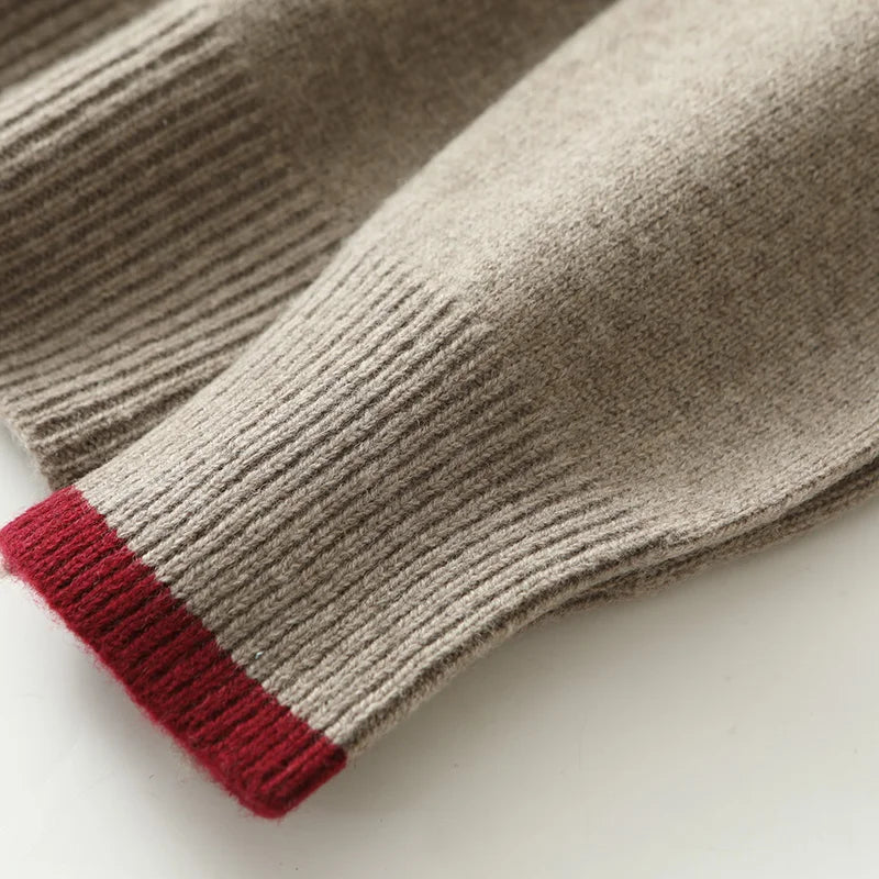 Caspian | Luxe Wool Quarter-Zip Sweater