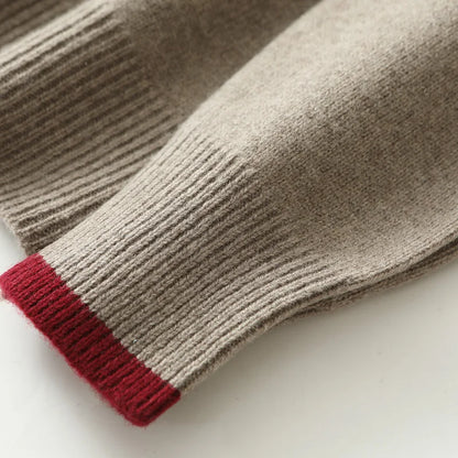 Caspian | Luxe Wool Quarter-Zip Sweater