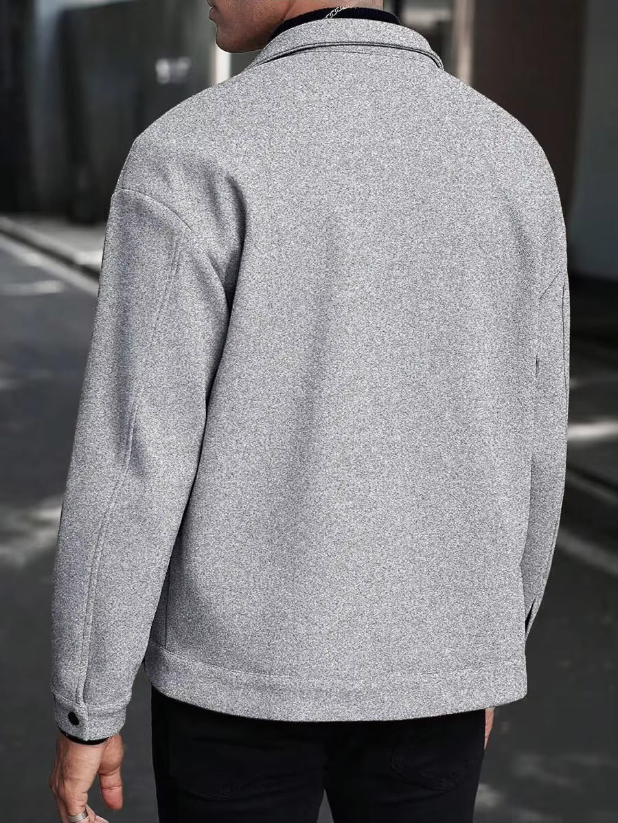 Ignatius | Tailored Wool Button-Up Jacket