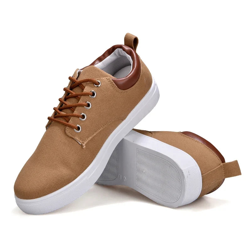 Cormac | Premium Canvas & Leather Orthopedic Sneakers