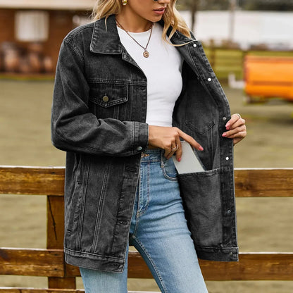 Harlow | Vintage-Inspired Denim Jacket