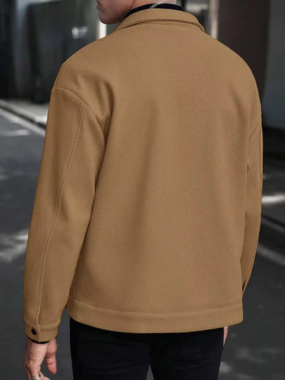 Ignatius | Tailored Wool Button-Up Jacket