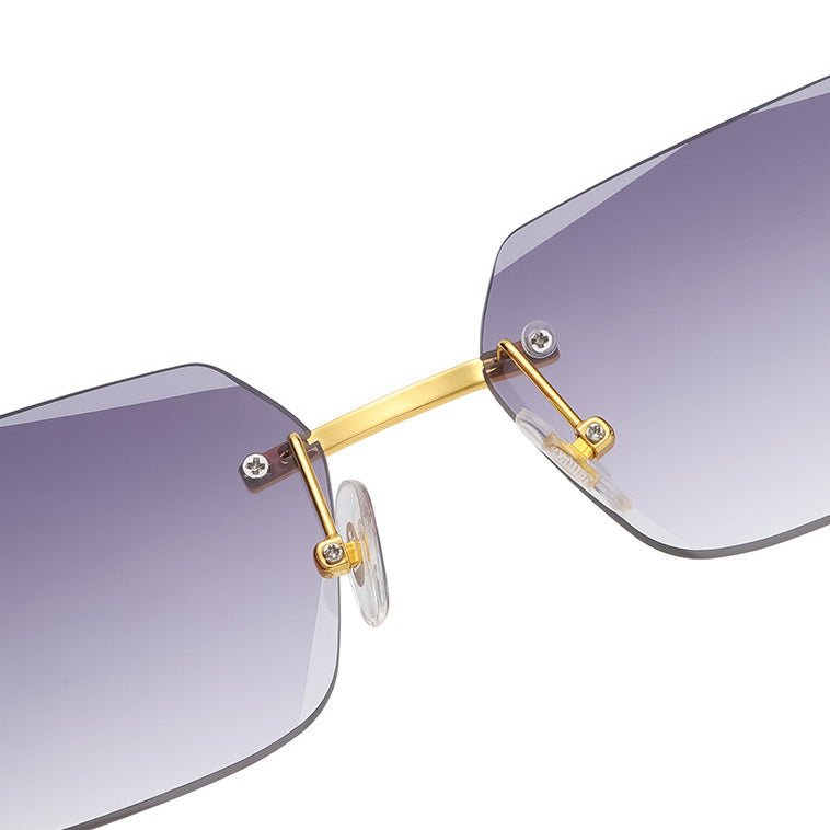 Juliette | Rimless Square Sunglasses