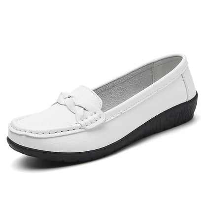 Sylvie | Luxe Leather Cushioned Loafers