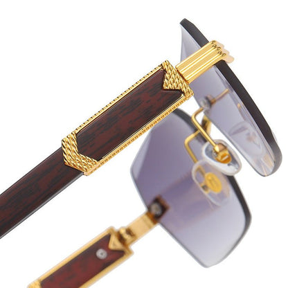 Juliette | Rimless Square Sunglasses