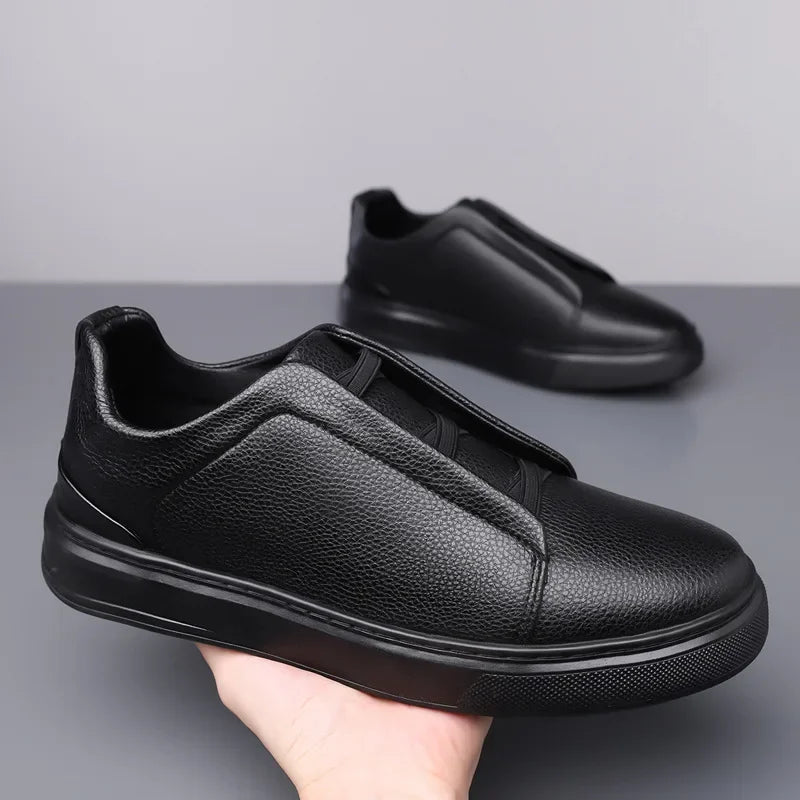 Lorcan | Pebbled Leather Dress Shoes