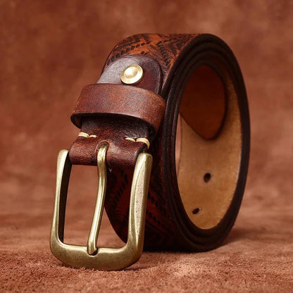 Freya | Luxe Tribal Leather Belt