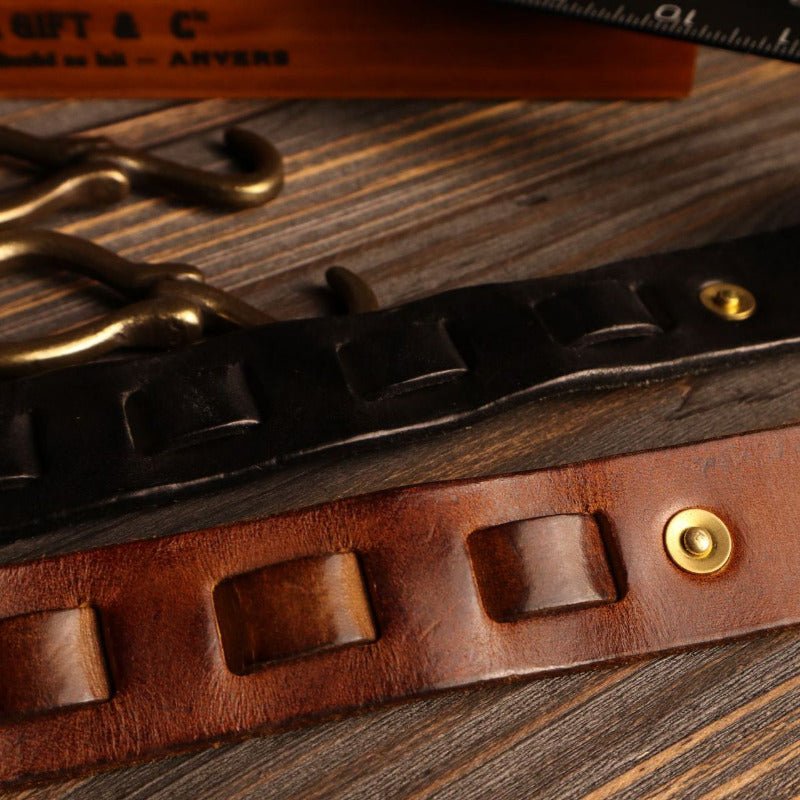 Julian | Luxe Cowhide Hook Belt