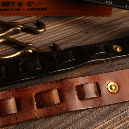 Julian | Luxe Cowhide Hook Belt