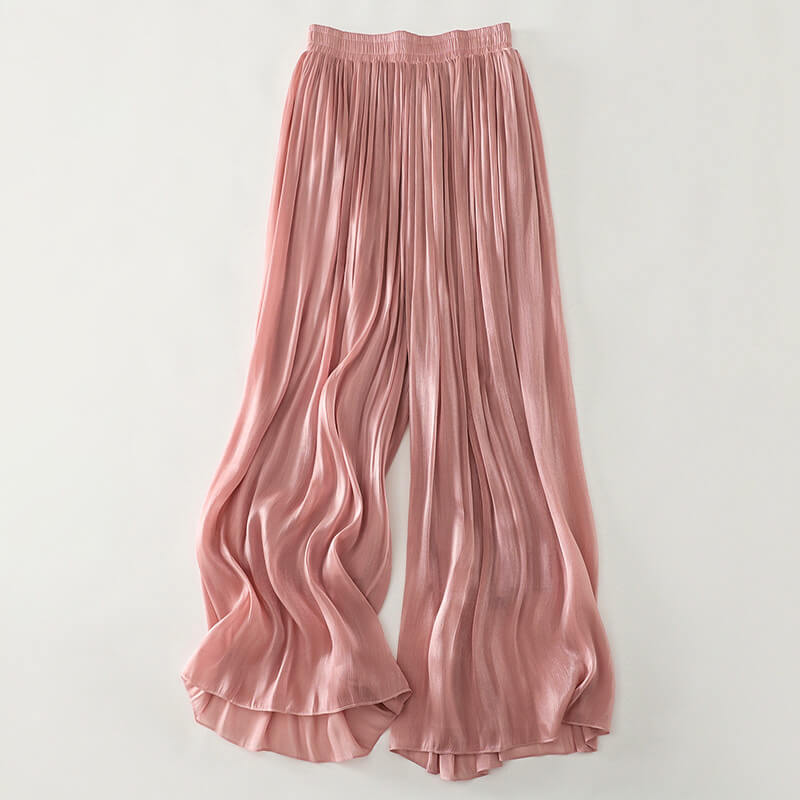 Esme | Elegant Satin Casual Pants