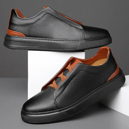 Lorcan | Pebbled Leather Dress Shoes