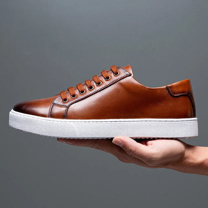 Clyde | Luxe Genuine Leather Sneakers