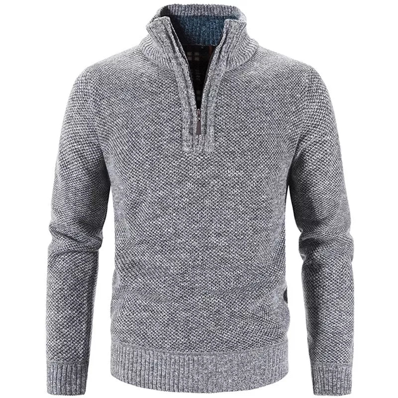 Isaac | Luxe Half-Zip Sweater