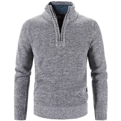 Isaac | Luxe Half-Zip Sweater