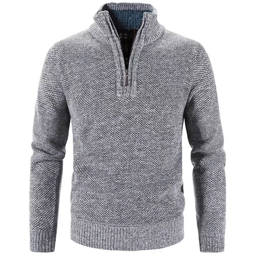 Isaac | Luxe Half-Zip Sweater