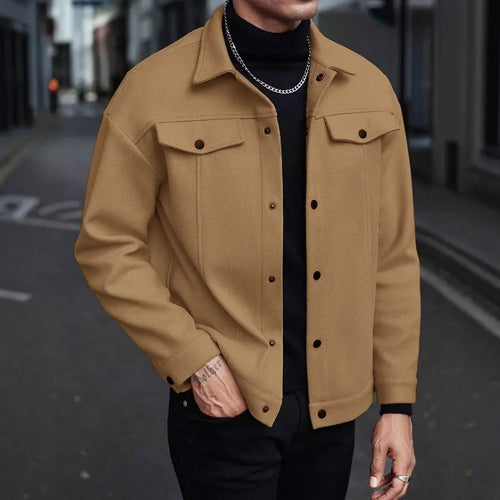 Ignatius | Tailored Wool Button-Up Jacket