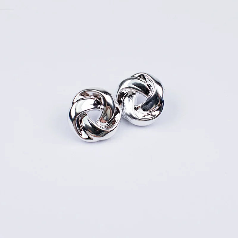 Junia | Twisted Statement Earrings