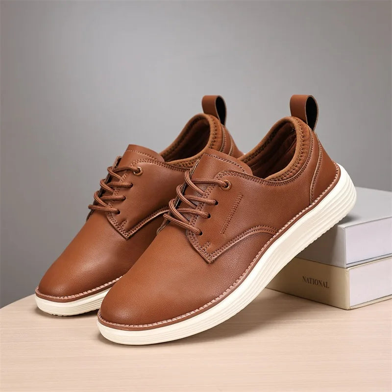 Elias | Premium Leather Lace-Up Shoes