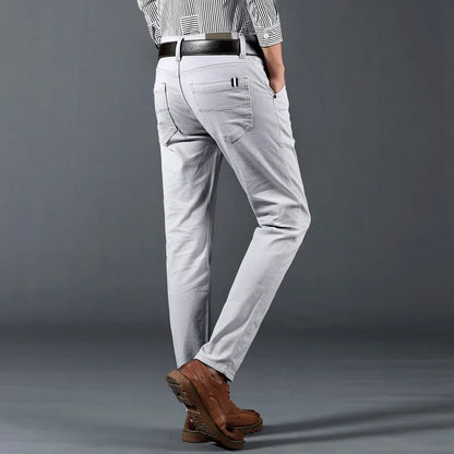 Finnian | Tailored Cotton Dress Trousers