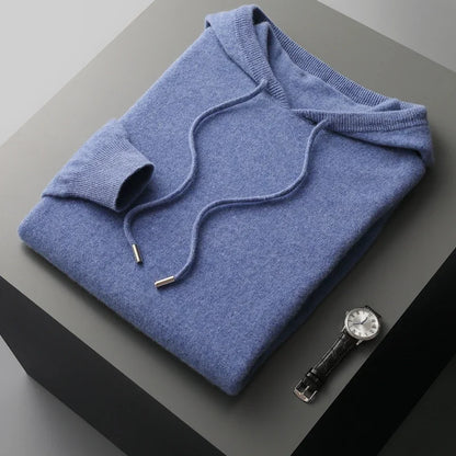 Reuben | Luxurious Cashmere Drawstring Hoodie