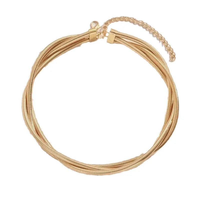 Lucille | Elegant Twist Necklace
