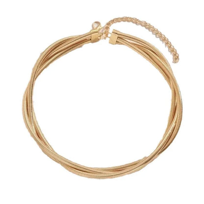 Lucille | Elegant Twist Necklace