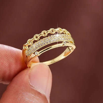 Ivy | Elegant Pavé Ring