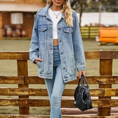 Harlow | Vintage-Inspired Denim Jacket