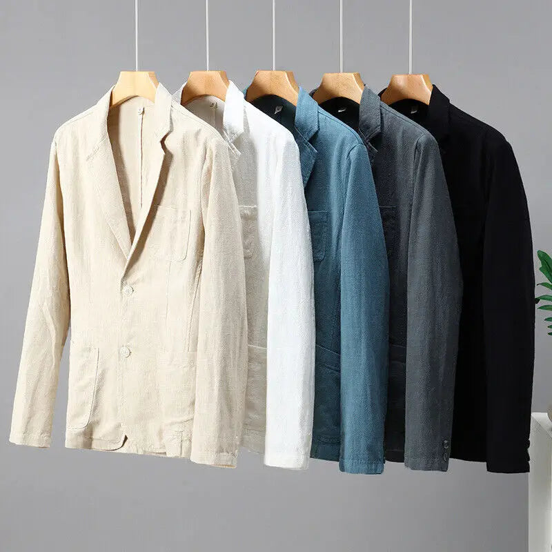 Jasper | Luxe Cotton-Linen Blazer