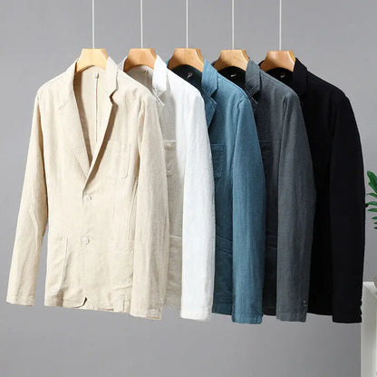 Jasper | Luxe Cotton-Linen Blazer