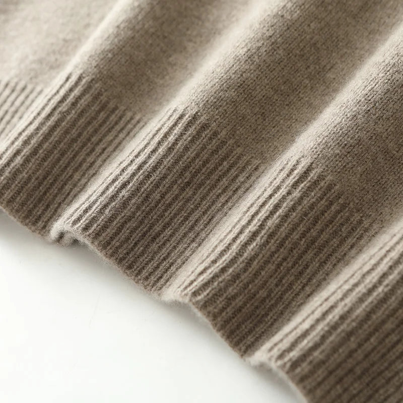 Caspian | Luxe Wool Quarter-Zip Sweater