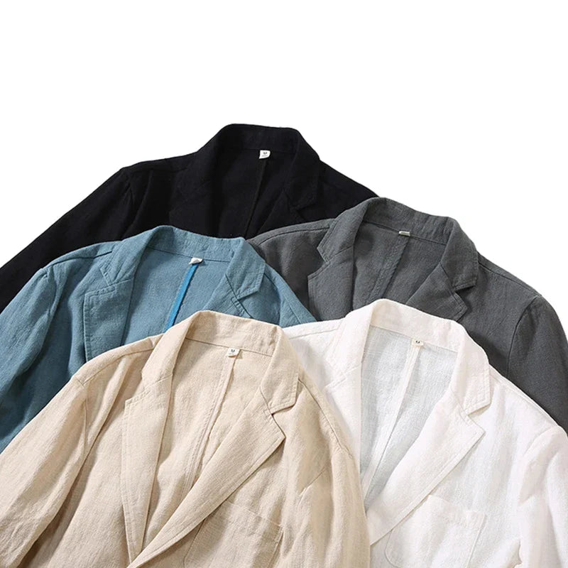 Jasper | Luxe Cotton-Linen Blazer