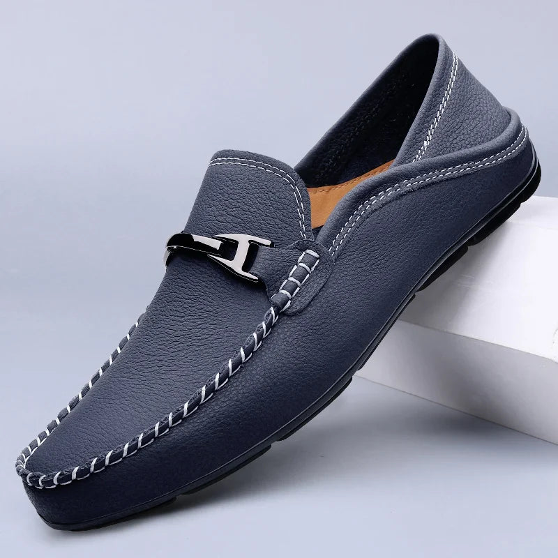 Silas | Luxe Leather Loafers