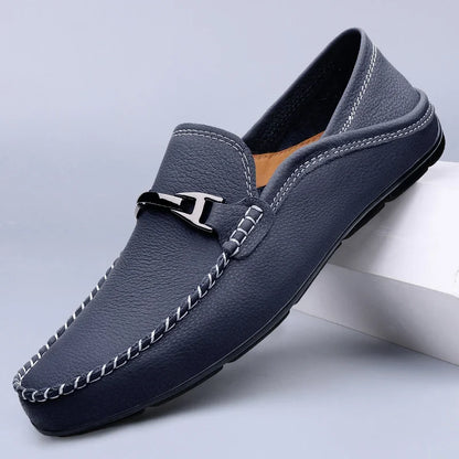 Silas | Luxe Leather Loafers