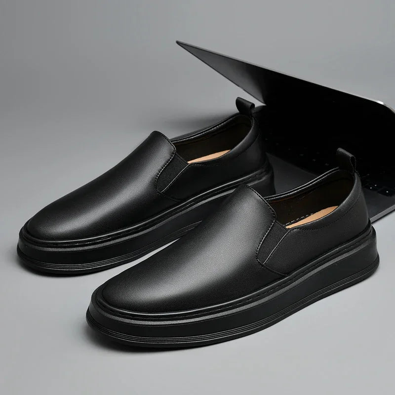 Ludovic | Luxe Leather Slip-On Loafers