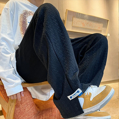 Freya | Luxe Braided Knit Sweatpants
