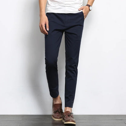 Killian | Tailored Cotton Dress Trousers